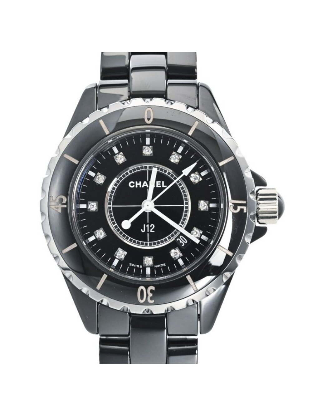 Chanel J12 Watch 33 Black